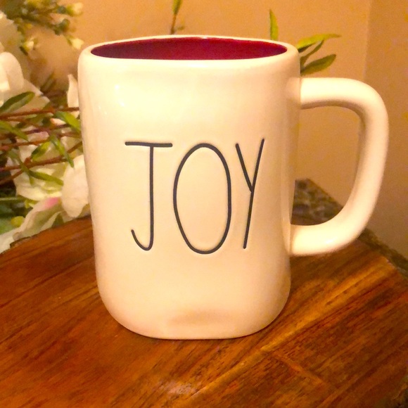 RAE DUNN DOUBLE SIDED CUP/MUG "JOY" - Picture 2 of 6